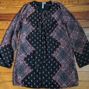 Paisley Patterned Dress